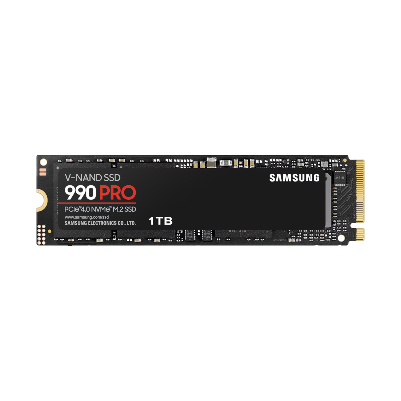 Накопичувач SSD Samsung M.2 1TB 990 PRO PCIe 4.0 NVMe (MZ-V9P1T0BW)